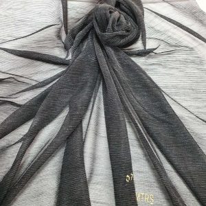 Metalic Creponat Negru - imagine 2