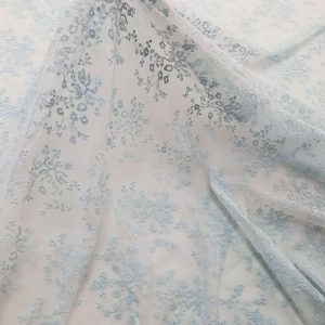 Viva Brodat Albastru Pal - imagine 5