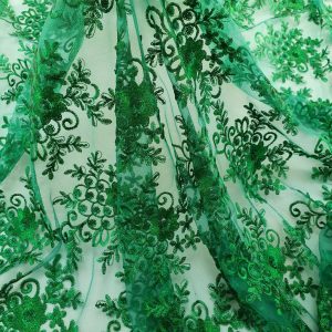 Diamond Lace Verde  Deschis - imagine 5