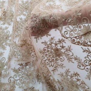 Diamond Lace  Bej - imagine 4