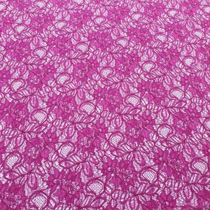 Cord Lace Flower Ciclam - imagine 2