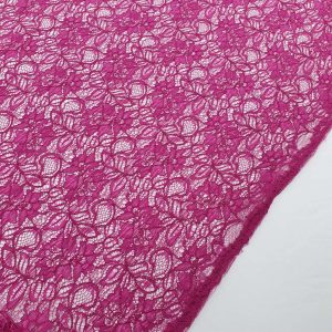 Cord Lace Flower Ciclam - imagine 4