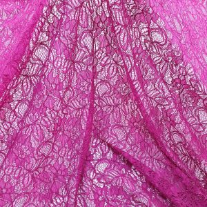 Cord Lace Flower Ciclam - imagine 1
