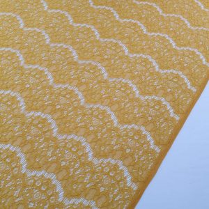 Cord Lace Valuri Mustar - imagine 1