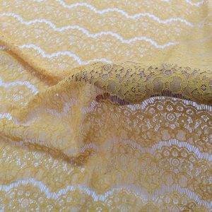 Cord Lace Valuri Mustar - imagine 3