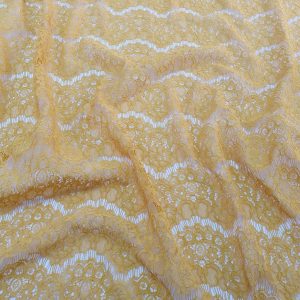 Cord Lace Valuri Mustar - imagine 5