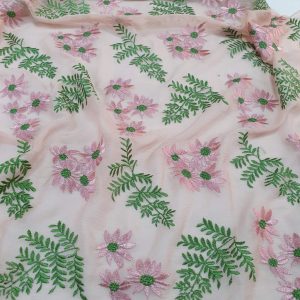 Organza Green Roz - imagine 2