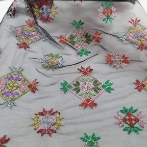 Tulle Brodat Traditional - imagine 2