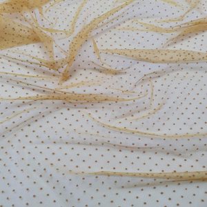 Tulle Buline Catifea Galben - imagine 2