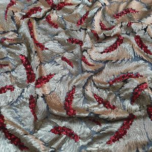 Tulle Bordura Paiete - imagine 6