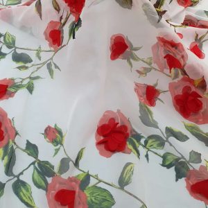 Chiffon 3D Alb - imagine 4