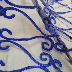 Silk Border Albastru - imagine 5