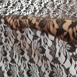 Dantela Elastica Negru - imagine 6