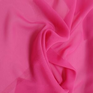 Chiffon Uni Ciclam - imagine 1