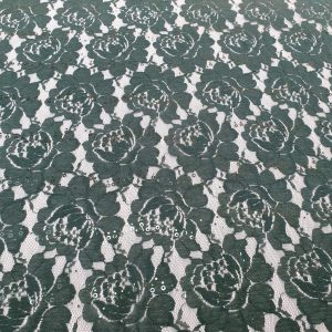 Dantela Paiete Dubai Verde - imagine 6