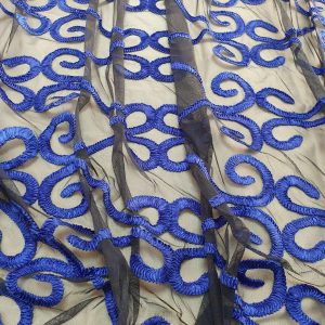 Silk Border Albastru - imagine 1