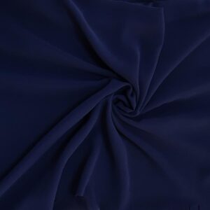 Rose Chiffon Uni Navy - imagine 2
