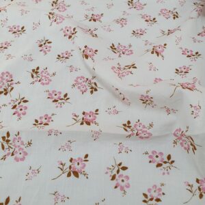 Bumbac Imprimat Alb - imagine 3