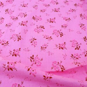 Bumbac Imprimat Roz - imagine 3