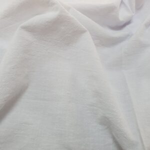 Bumbac Slub Texturat / Baby Cotton Alb - imagine 3