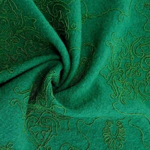 Liberty Brodat Verde - imagine 1