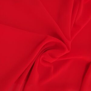 Rose Chiffon Uni Rosu - imagine 4