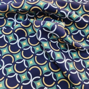 Barbie / Viena Imprimat Navy / Verde - imagine 3