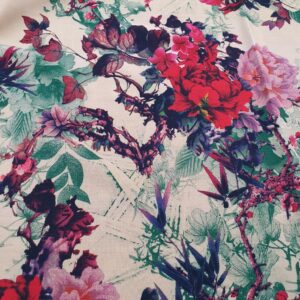 Vascoza Charlie Imprimat Bej Floral - imagine 2