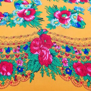 Super Soft Imprimat Floral Galben - imagine 2