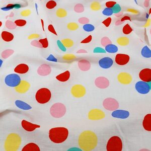 Bumbac Imprimat Alb - imagine 1