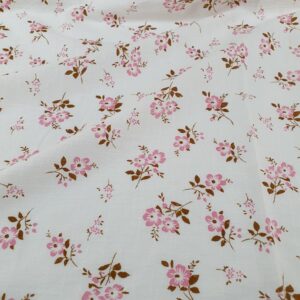 Bumbac Imprimat Alb - imagine 2