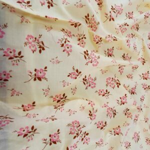 Bumbac Imprimat Galben - imagine 1