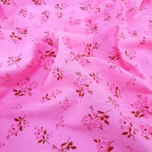 Bumbac Imprimat Roz - imagine 1