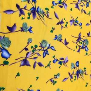 Vascoza Charlie Imprimat Galben Frunze - imagine 7