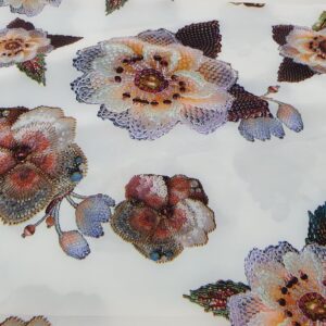 Super Soft Imprimat Floral Alb - imagine 2