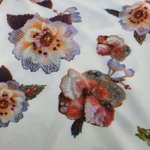 Super Soft Imprimat Floral Alb - imagine 1