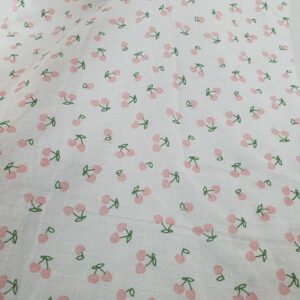 Bumbac Imp. Alb Cirese Roze - imagine 7