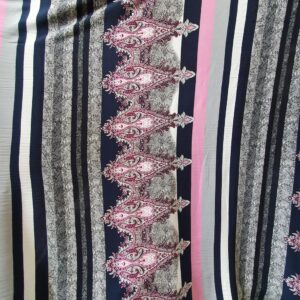 Vascoza Charlie Imprimat Roz /Navy - imagine 2