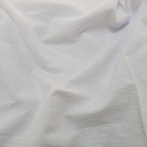 Bumbac Slub Texturat / Baby Cotton Alb - imagine 2