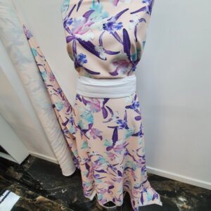 Barbie / Viena Imprimat Piersica - imagine 5