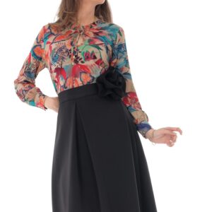 Vascoza Charlie Imprimat Bej Floral - imagine 5