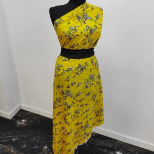 Vascoza Charlie Imprimat Galben Frunze - imagine 3