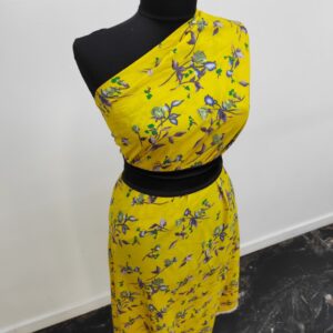 Vascoza Charlie Imprimat Galben Frunze - imagine 1