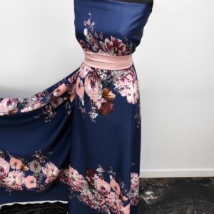 Barbie / Viena Imprimat Navy Floral / Roz - imagine 5
