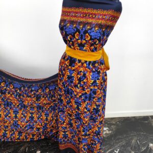 Vascoza Charlie Imprimat Albastru Baroc - imagine 3