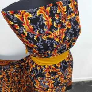 Vascoza Charlie Imprimat Negru Baroc - imagine 4