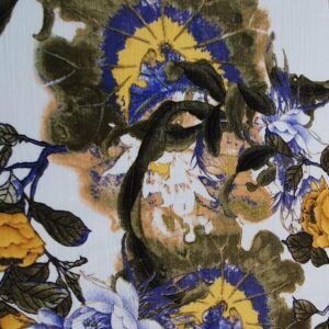 Vascoza Imprimat Floral Galben - imagine 2