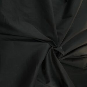 Poplin Bumbac si Elastan Negru Precomanda - imagine 1
