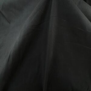 Poplin Bumbac si Elastan Negru Precomanda - imagine 3