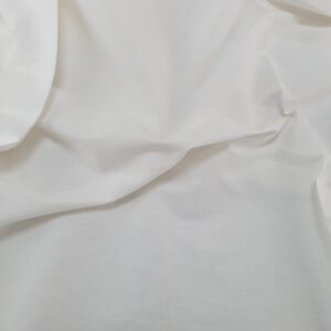 Poplin Bumbac si Elastan Alb - imagine 2